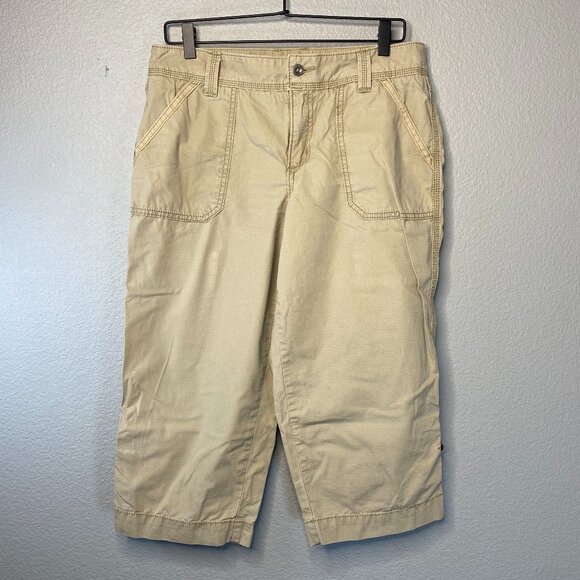Carhartt Pants - Carhartt Relaxed Fit Khaki Cargo Capris